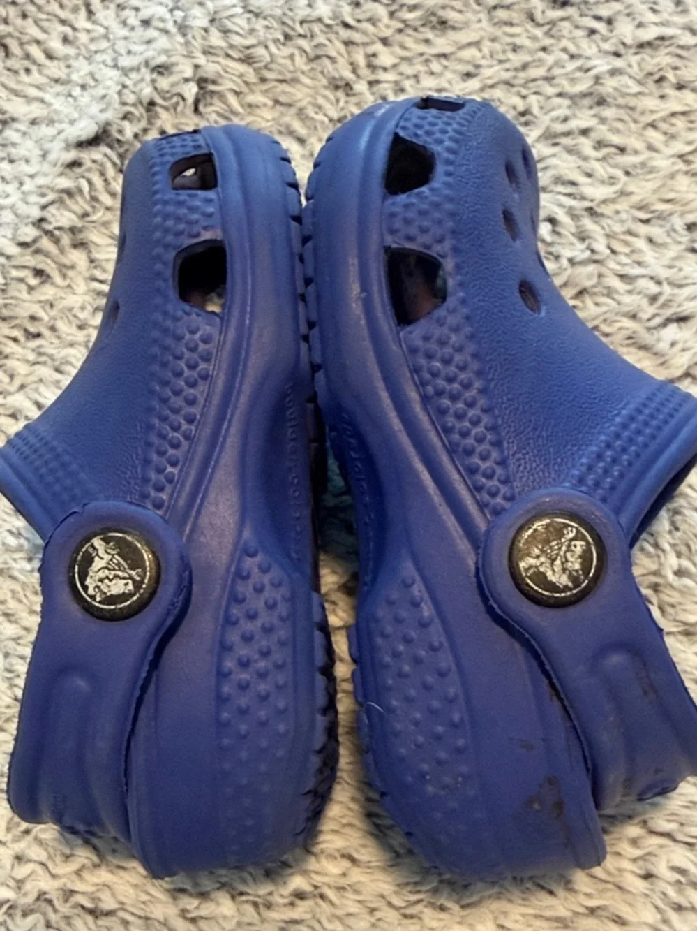 CROCS Kids Navy Blue Classic Clog